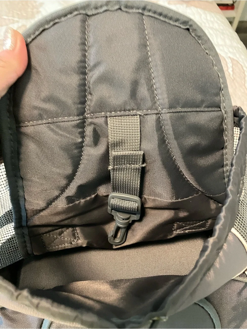 Outward Hound Gray Travel Pet Carrier / Dog Hiking Backpack